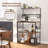 31.4'' Wood Standard Baker's Rack with Microwave Compatibility