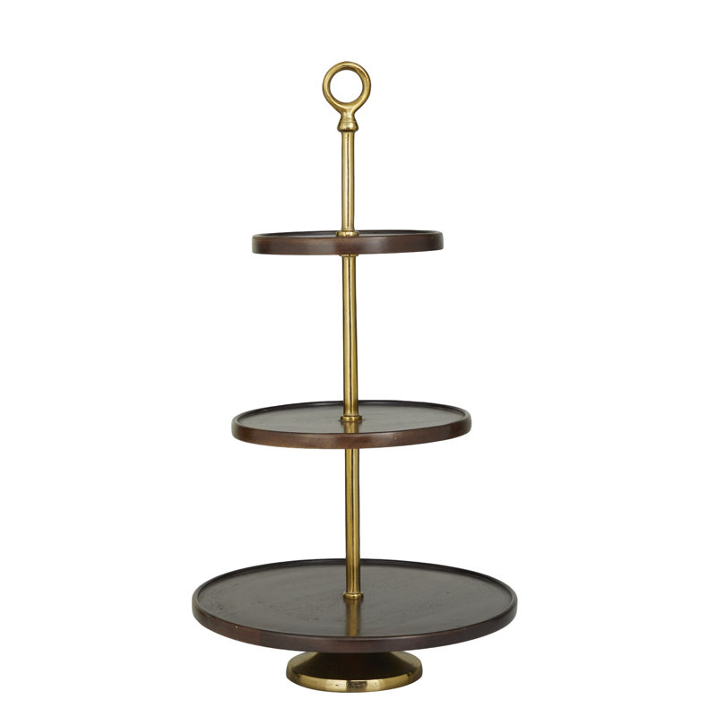 Wood Tiered Stand