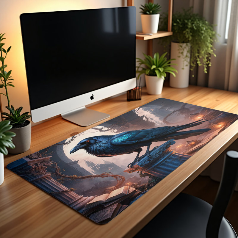 Polyester Desk Pad, 23.6x13.8