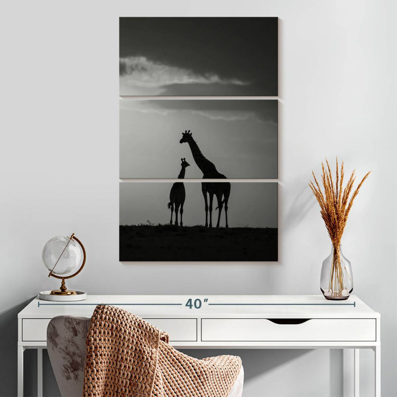 Affection de la girafe Brampt, H 32 po x l 20 po