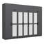 Elina Manufactured Wood Wardrobe-99234233-99234236