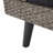 Patio Tahiti Sofa Right Armrest, Grey