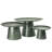 3PC GALVANIZED CAKE STAND