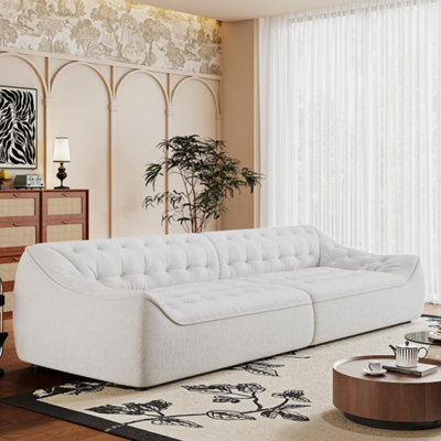 Minimal Retro Straight Layout Sofa