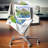 Cambodia Vector - Landscape Printed Pillow-29828240-29854888