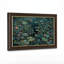 Art sur toile vert, nénuphars verts et nénuphars roses-132898258