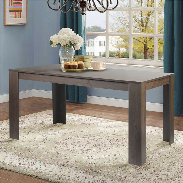 Romulus 59" Farmhouse Dining Table for 6 Persons