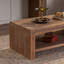 Table basse en bois avec tablette