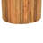 Fluted Marble Side Table