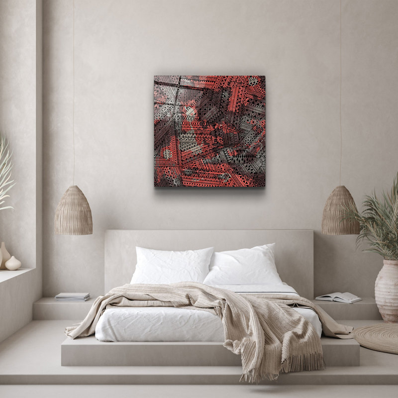 Stunning Decorative Tempered Glass Painting, 19.7 x 19.7 Inches | 100% Tempered Glass, Thickness: 0.16 Inches | UV Printing for Vibrant Colors | Perfect for Home Décor, Living Room or Office Wall Art