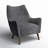 Upholstered Accent Chair-368873526