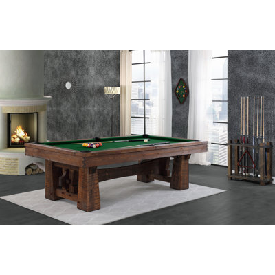 Bull Run 8' Slate Pool Table with Professional Installation ($895 Value) Included