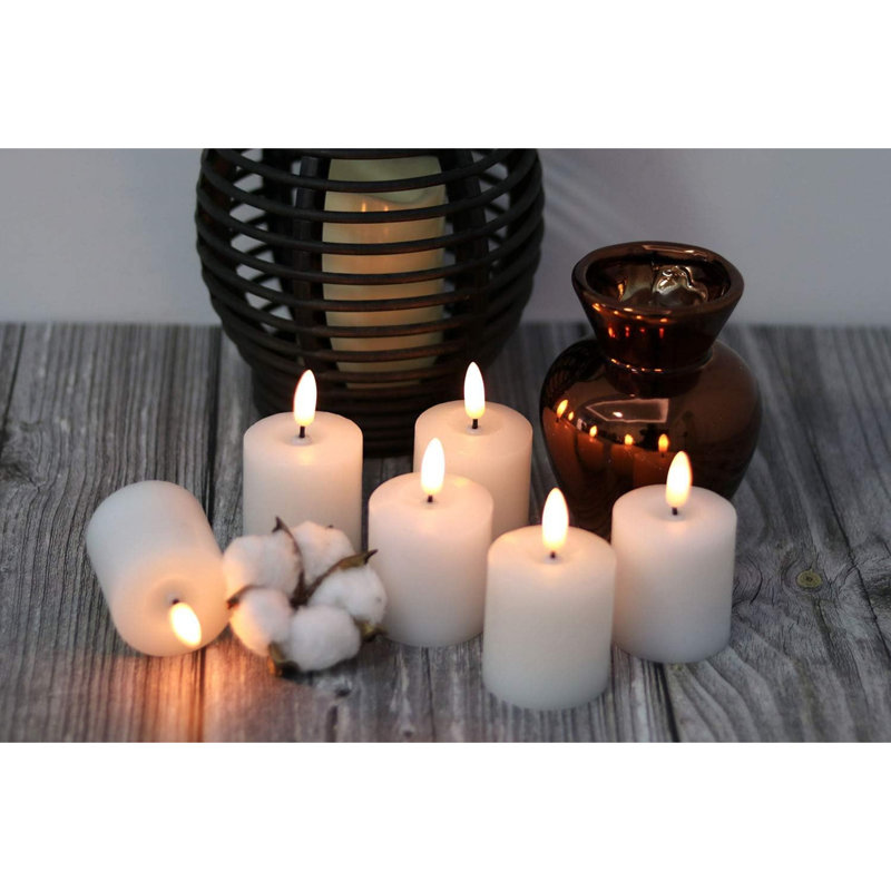 Flameless Taper Candle