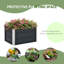 Aaleiya Metal Raised Garden Bed