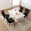 Chaise parsons rembourrée en velours Guitierrez-269339180