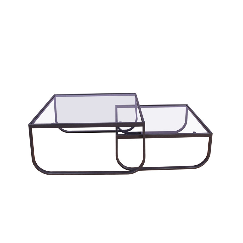 Votaw Frame Coffee Table, Black
