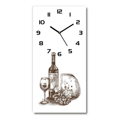 Jeevat Glass Wall Clock