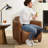 Paynesville Tufted Genuine Leather Accent Armchair (Set of 2)-1602320784