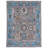 Gray Hand Knotted Wool Area Rug