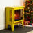 17 Inch Freestanding Electric Fireplace Stove Heater With 3D Flame Effect,Lemon Yellow-345138638