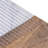 Wood & White Marble Grooved Platter