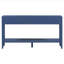 Spacieux canapé et console bleu marine avec rangement en MDF de style campagnard