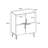 Swerting 70cm Console Table-278603319