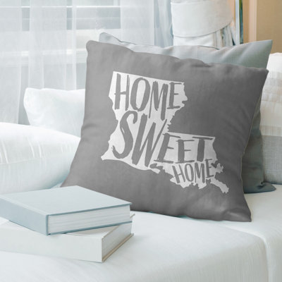 Home Sweet Throw Pillow