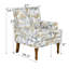 Chaise d'appoint 27 po Coastal-1802046686
