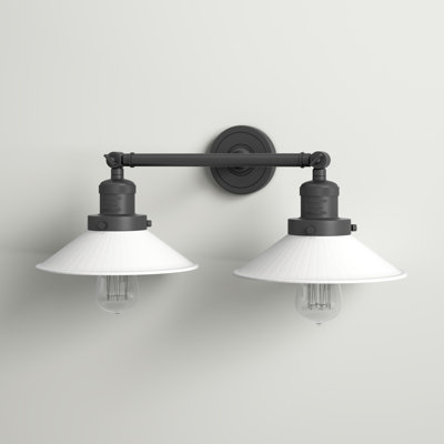 Luminaire suspendu conique à 2 lumières Chesterville