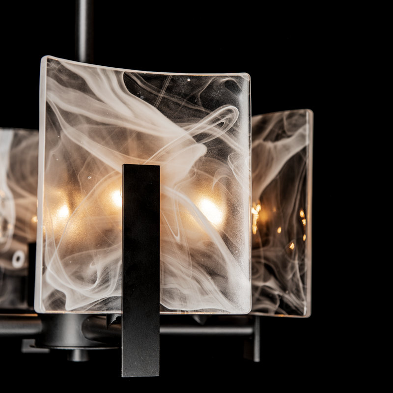 Arc 4 - Light Unique Classic Chandelier, Black