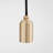 Porcelain II Pendant Light In Brass