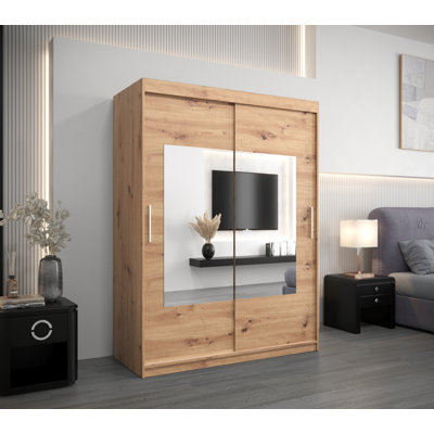 Aarushi 2 Door Manufactured Wood Wardrobe