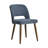  Upholstered Chenille Modern Dining Side Chairs with Solid Wood Legs for Dining Room Set of 4-790102303-790102276