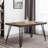 Industrial Metal Hairpin Design Dining Table(Only Table)