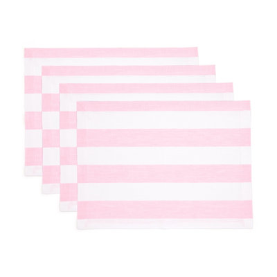 Cabana Stripe - 100% Pure Linen Placemats