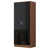 Walnut/Gloss Black
