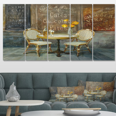 " French Cafe " Painting Print