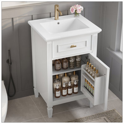 Meuble-lavabo de 20 pouces avec lavabo