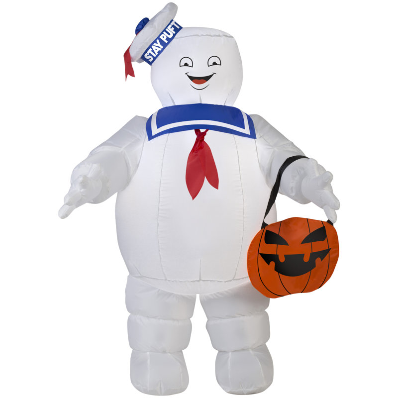 Airblown Stay Puft with Pumpkin Tote-SM-Ghostbusters Inflatable
