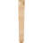 6"W x 46"D x 46"H Merced Craftsman Rough Sawn Bracket, Douglas Fir-93353332-93353335