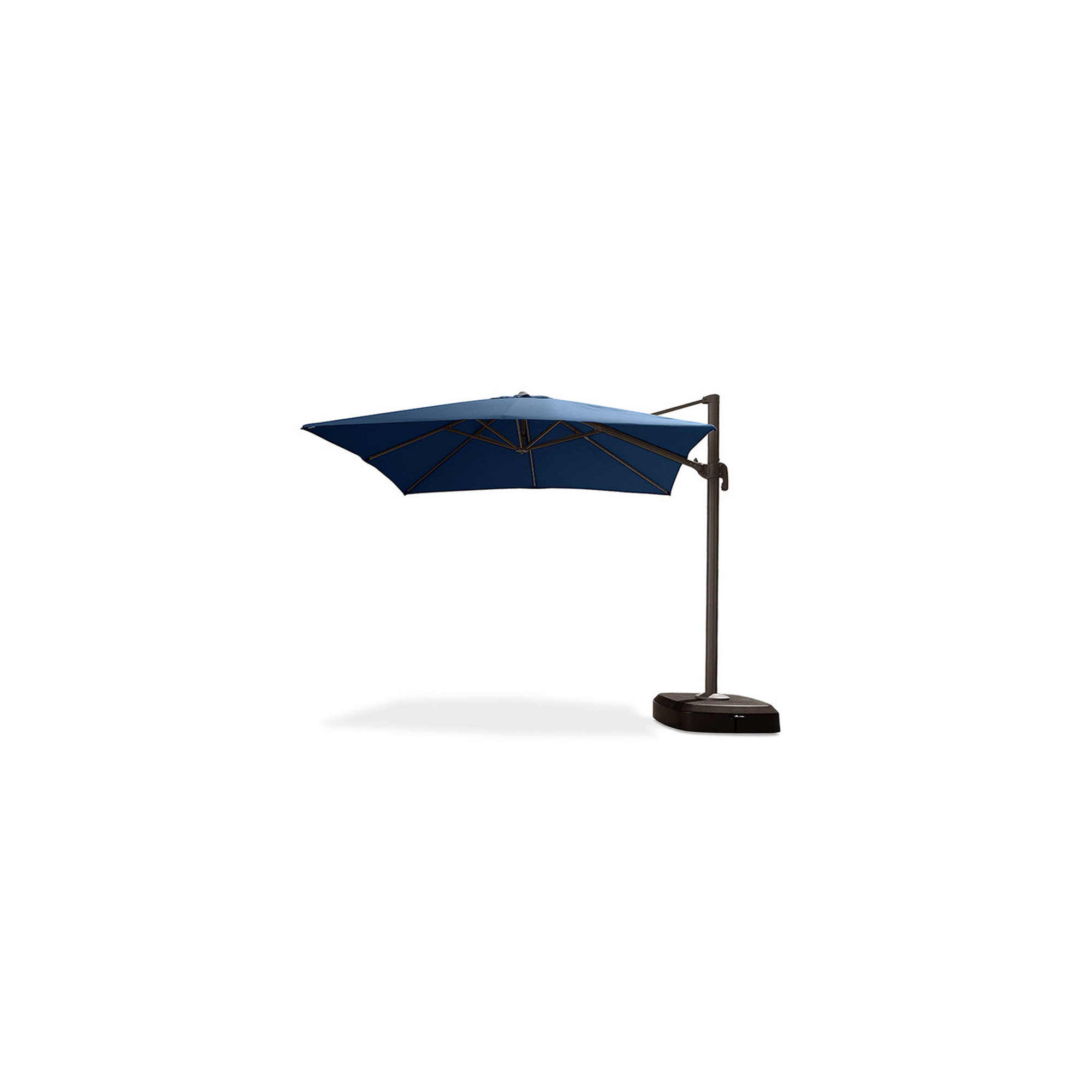 Tredyn 120'' Sunbrella® Cantilever Outdoor Umbrella, Blue