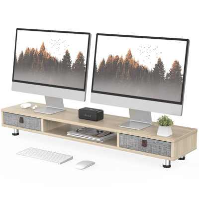 Manufactured Wood Monitor Stand