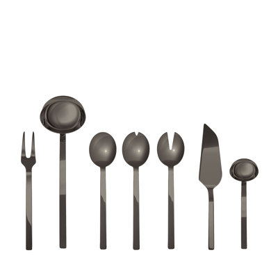 STILE by PININFARINA Set 7 Piece Ice Stainless Steel