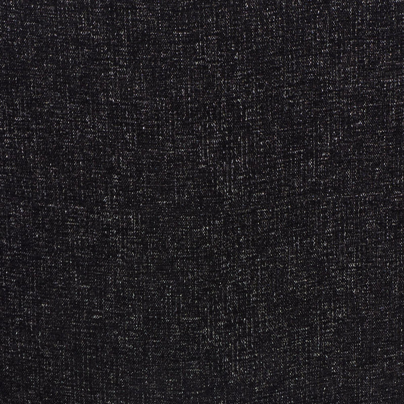 Fauteuil demi-tonneau pivotant de 27,17 po Arnelle, 100% polyester noir