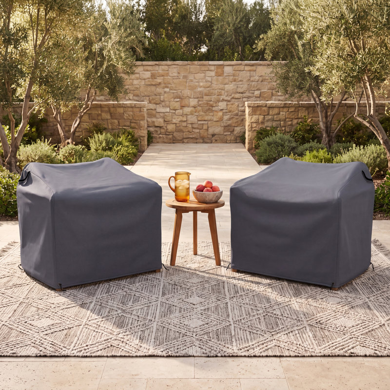 Everlee Metal Outdoor Swivel Chair Covers
