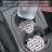 USA 2 Pack Stone Car Coasters