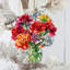 Fleurs dans le vase, ornements en bois de G. Debrekht