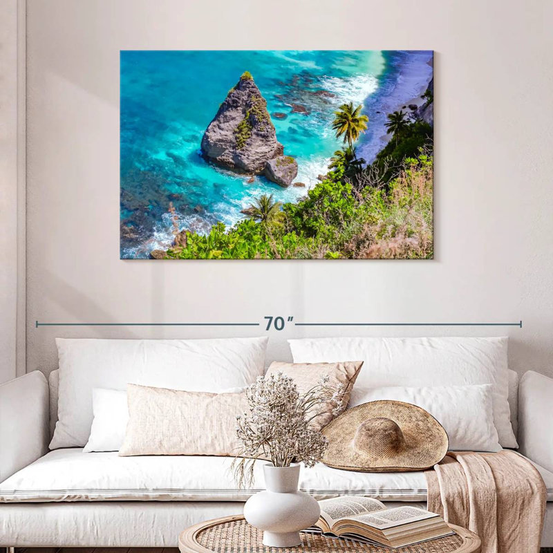Bali Beach Rock Form, H 30 po x l 45 po