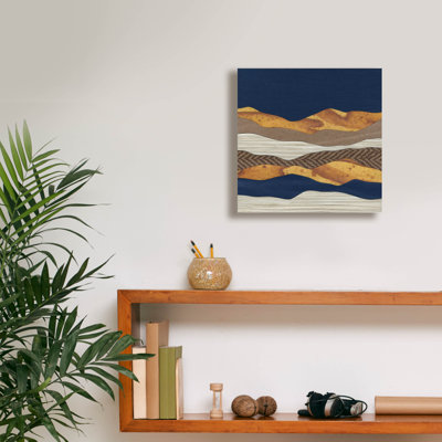  «Mountain Series 145» par Lorelle Rau, art mural sur toile, 12 po x 12 po